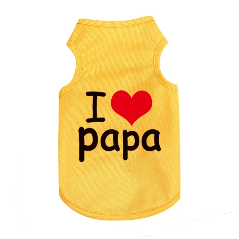 Летний и готовый дышащий жилет для собак из полиэстера