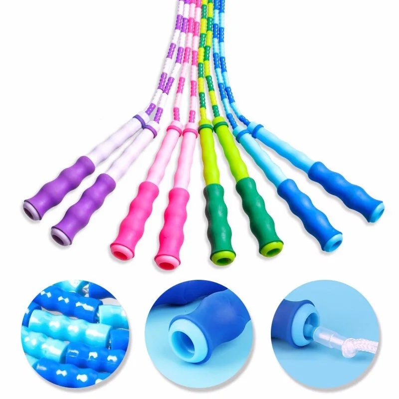 

Jump Rope Kindergarten Children Fancy Fitness Not Knotted Primary and Secondary School Students Bead Section Jump Rope