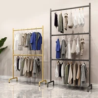 suspension metal coat rack corner drying room entrance clothing rack clothes display stand soporte para ropa household items