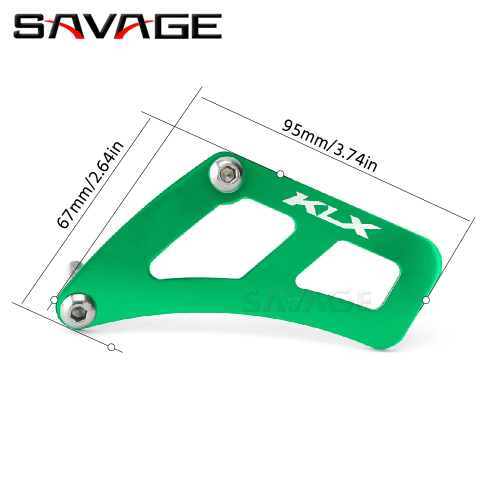 Передняя крышка звездочки для KAWASAKI KLX 250 250S 250SF 300 300R KLX300SM 2022 Защитная левая сторона