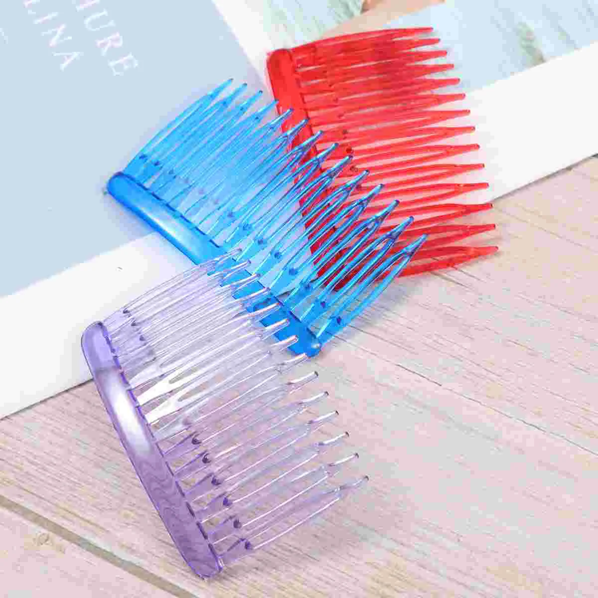 

Hair Comb Combswomen Side French Accessories Clips Classic Girl Slide Decorative Clipwedding Pin Fancy Hairclip Veil Bridal Updo