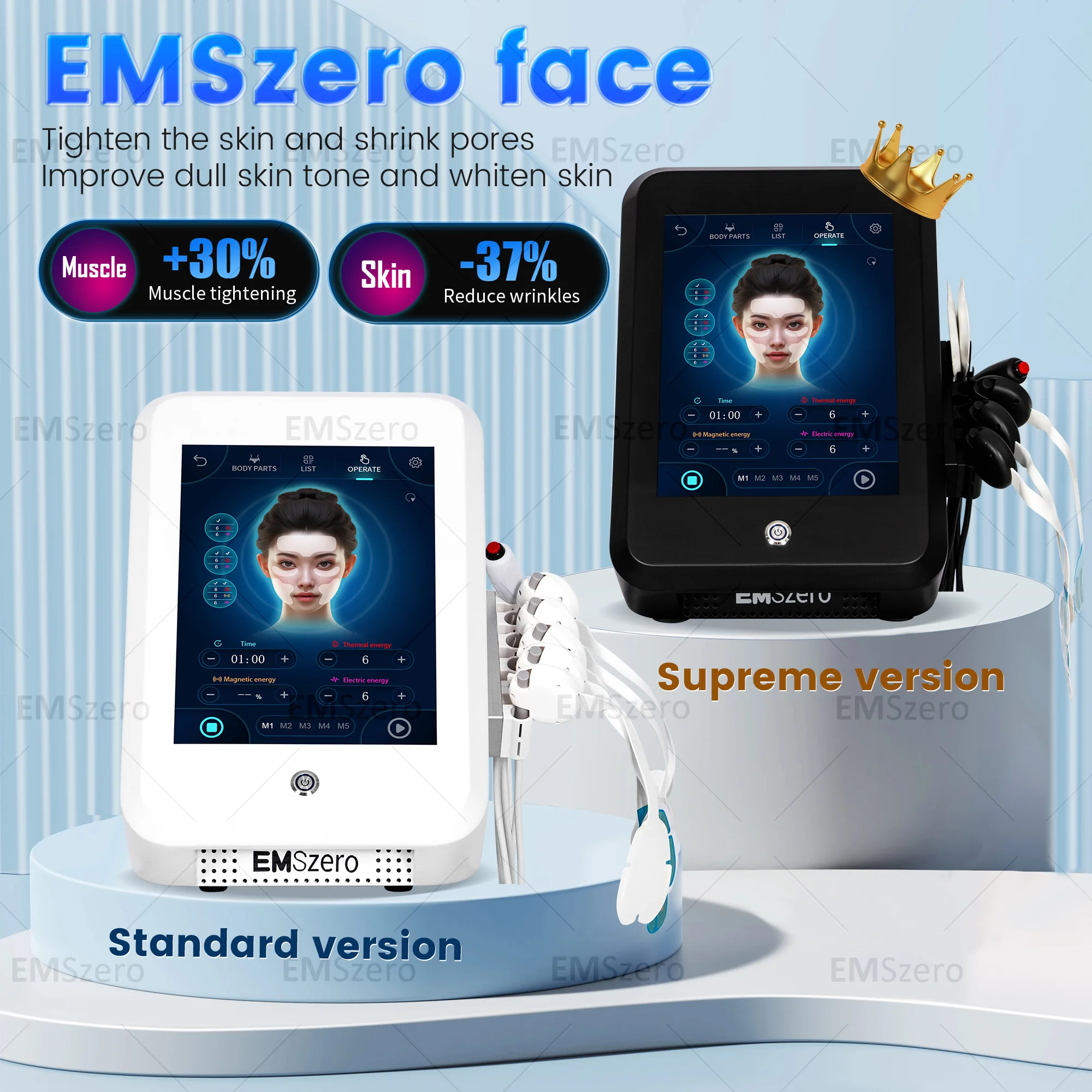 Профессиональная электростимуляция лица Emrf Face Ems RF машина для подтяжки PEFACE Sculpt
