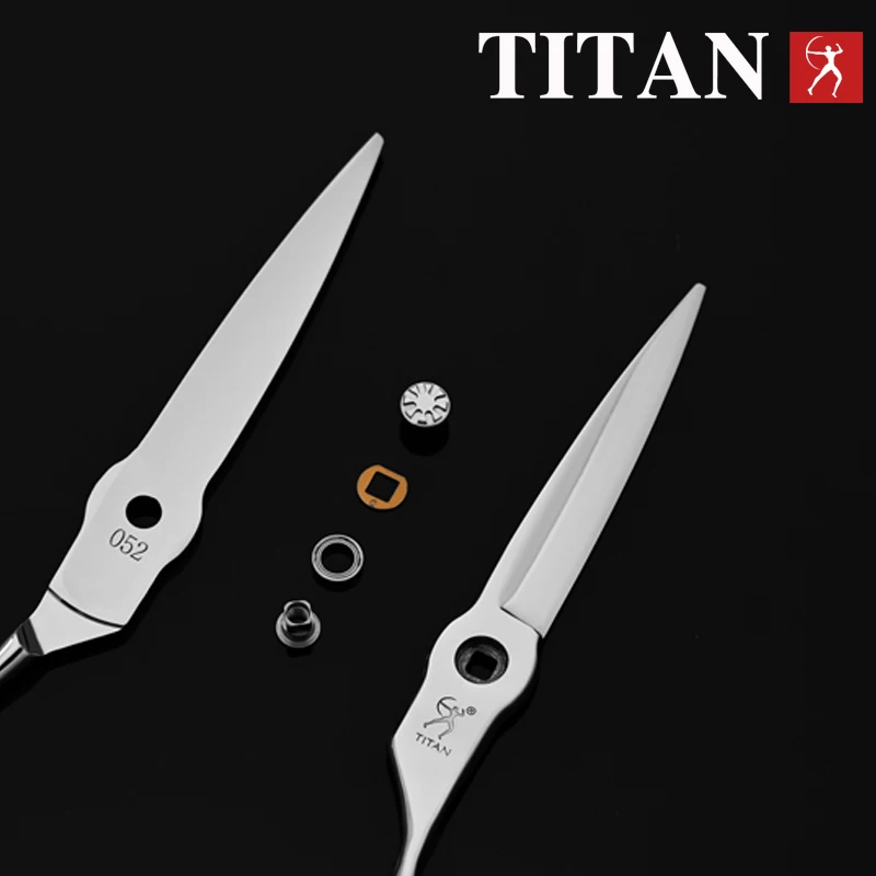 TITAN профессиональные парикмахерские ножницы для стрижки волос Япония vg10 сталь