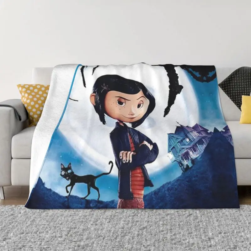 

Удобное Мягкое Фланелевое зимнее покрывало с 3D принтом, для дивана, машины, спальни