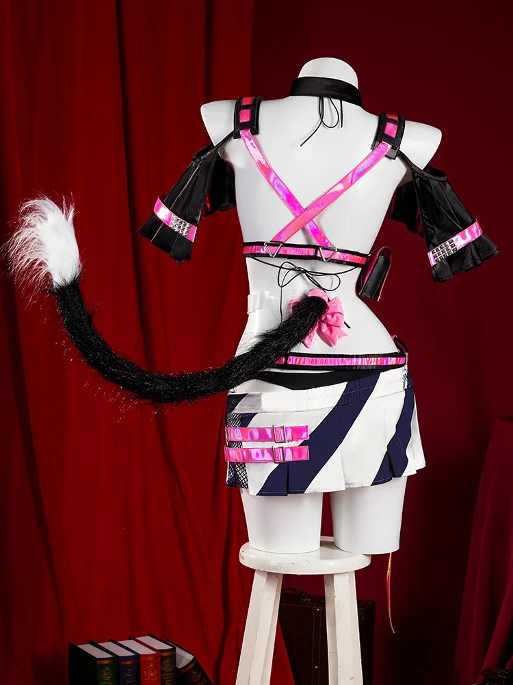 Парик NIKKE богиня победы Женский сексуальная униформа хвост уши бант-вау рай