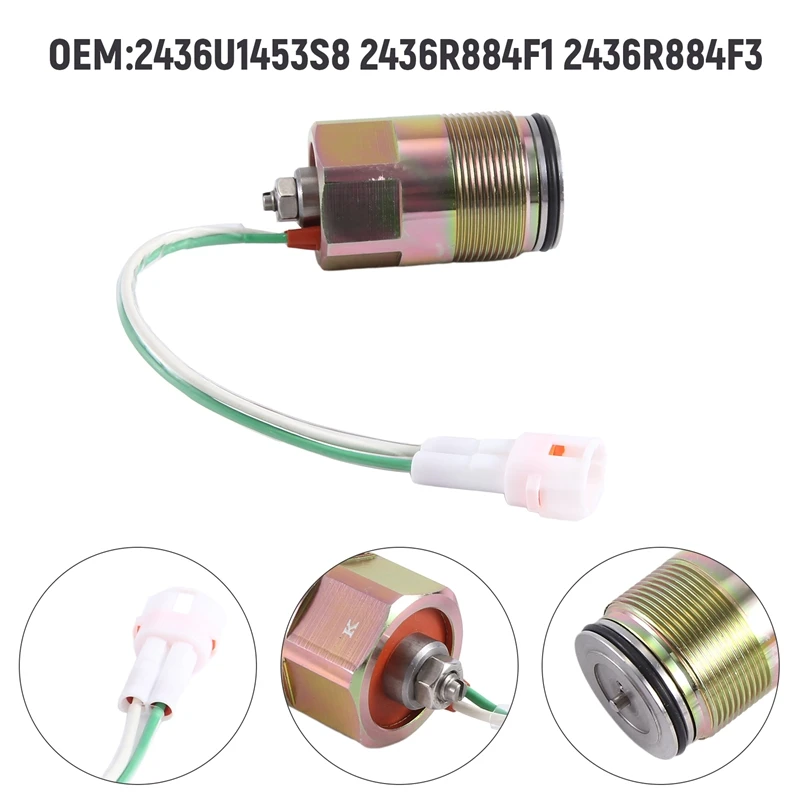 Параметры 2436U1453S8 2436R884F1 2436R884F3 для Kobelco SK60 SK200 SK300 клапан электромагнитный