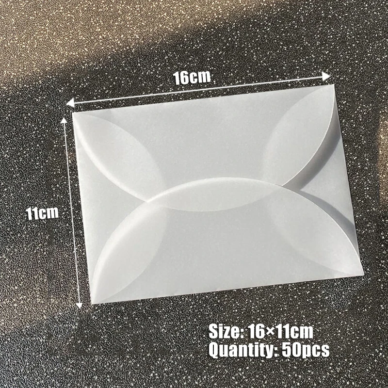 

Конверты KAZUO из серной кислоты для приглашений 50 шт.