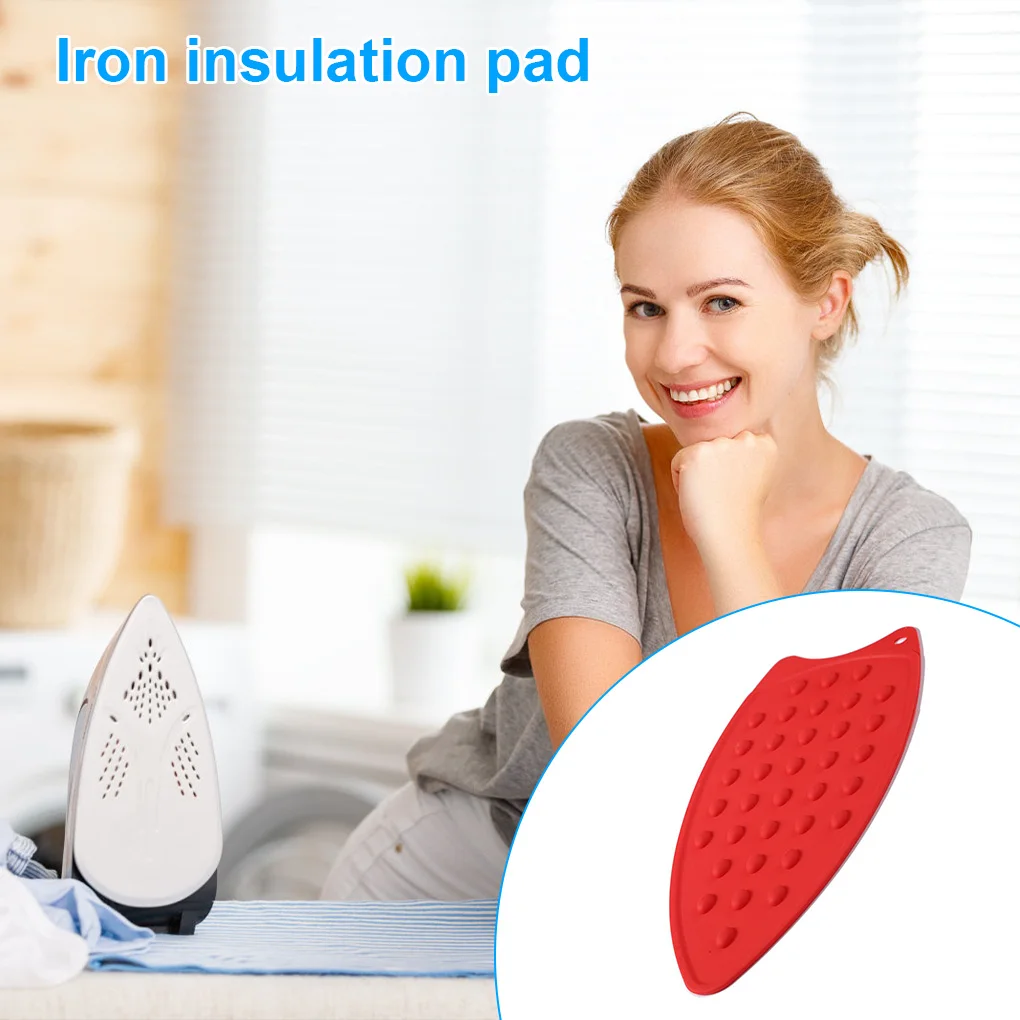 Silicone Iron Ironing Cover Hot Protection Rest Pads Mats Safe Surface Iron Coaster Stand Mat Holder Ironing Pad Insulation Boar images - 6