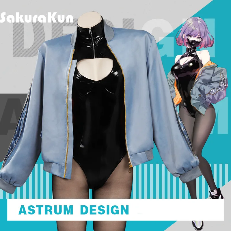 

Astrum Design Mask Girl Luna Cosplay Costume Sexy Women Luna Costume Halloween Full Set with Coat