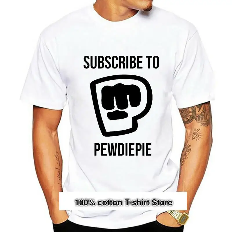 

Camiseta de hombre para mujer, ropa de Pewdiepie