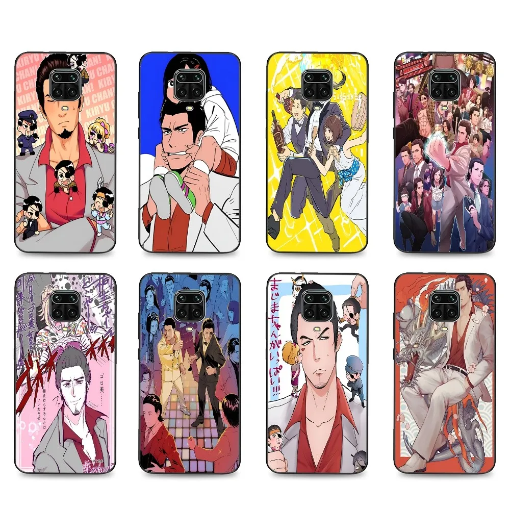 Игровой чехол для телефона Y-Yakuza 0 Xiaomi Mi 5X 8 9 10 11 12 Lite Pro 10T PocoX3pro PocoM3 Note