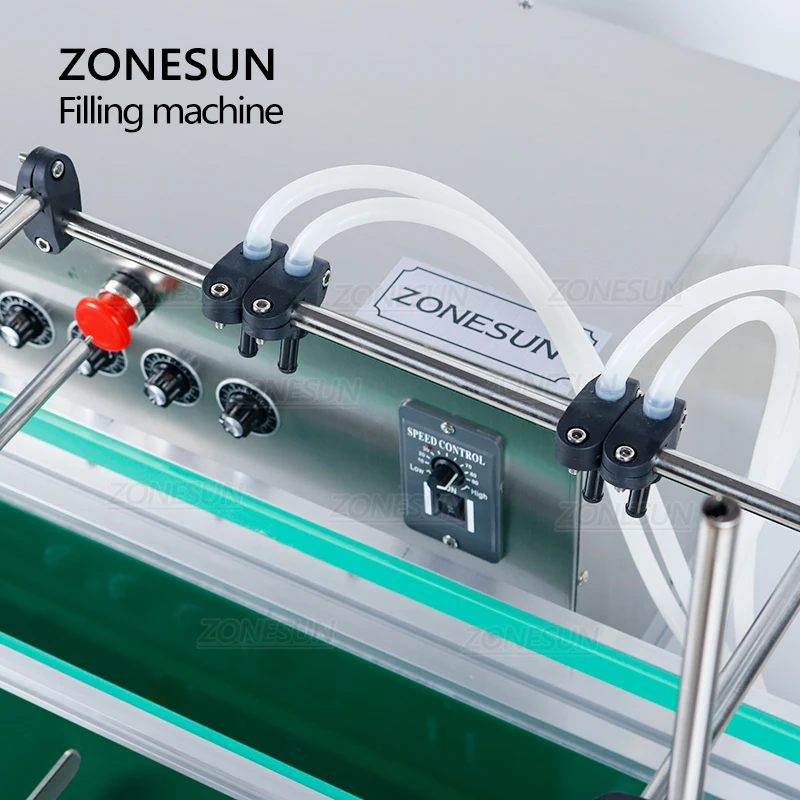 Машина для розлива ZONESUN 4 головки автоматическая машина производства кухонного