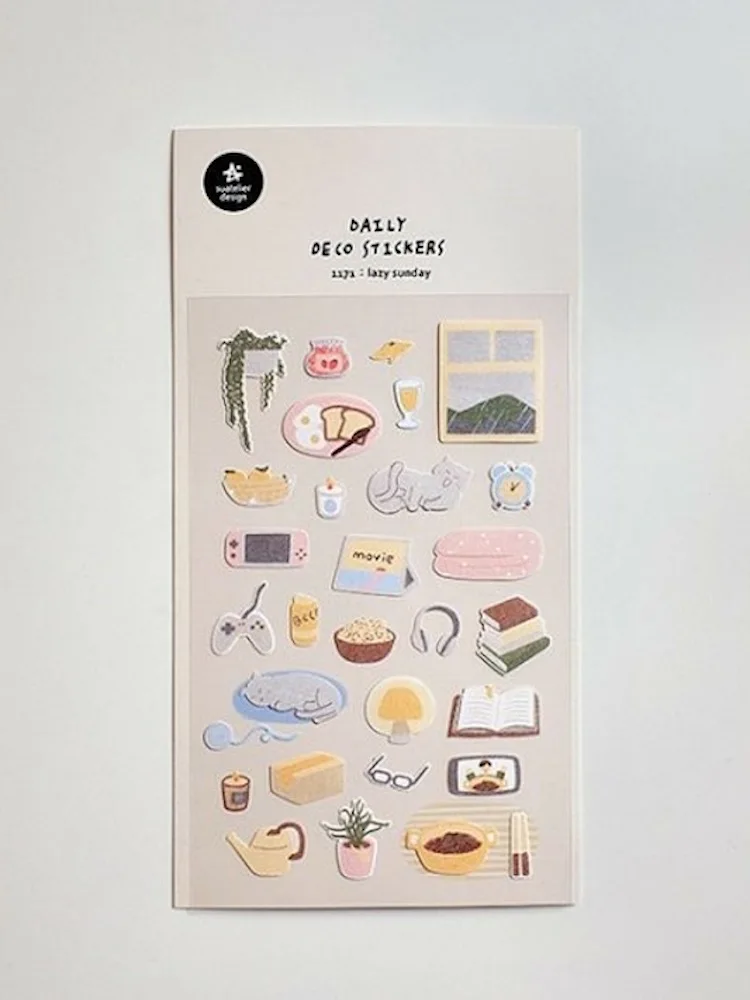 

Наклейка «Ленивое воскресенье» Suatelier 1171