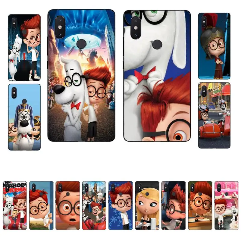 

Disney Mr. Peabody & Sherman Phone Case for Xiaomi mi 5 6 8 9 10 lite pro SE Mix 2s 3 F1 Max2 3
