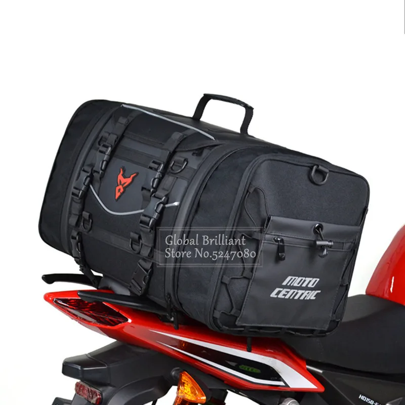 Сумка на заднее сиденье мотоцикла, водонепроницаемая, 43 л | AliExpress
