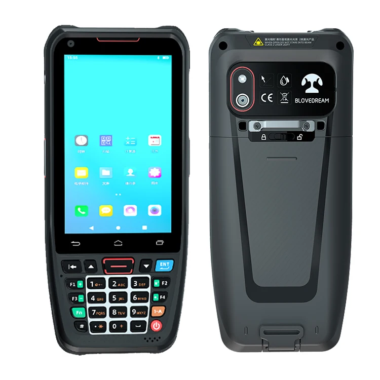 

NFC RFID 4G GPS WIFI Barcode Scanner Portable Handheld terminal android 10.0 OS handheld computer rugged industrial pdas