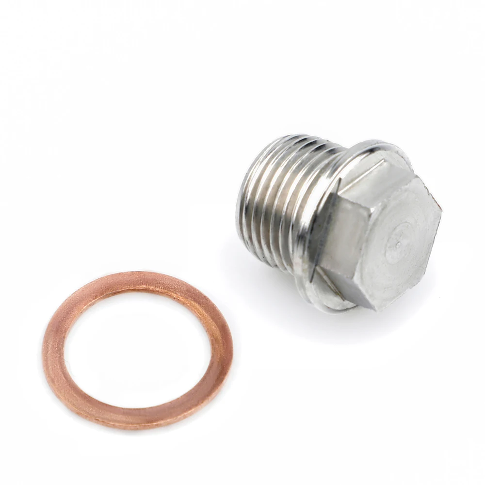 

Универсальный JDM M12 M14 M16 M18*1,25/1,5 из нержавеющей стали, магнитная пробка для слива масла, болт для сливной гайки поддона