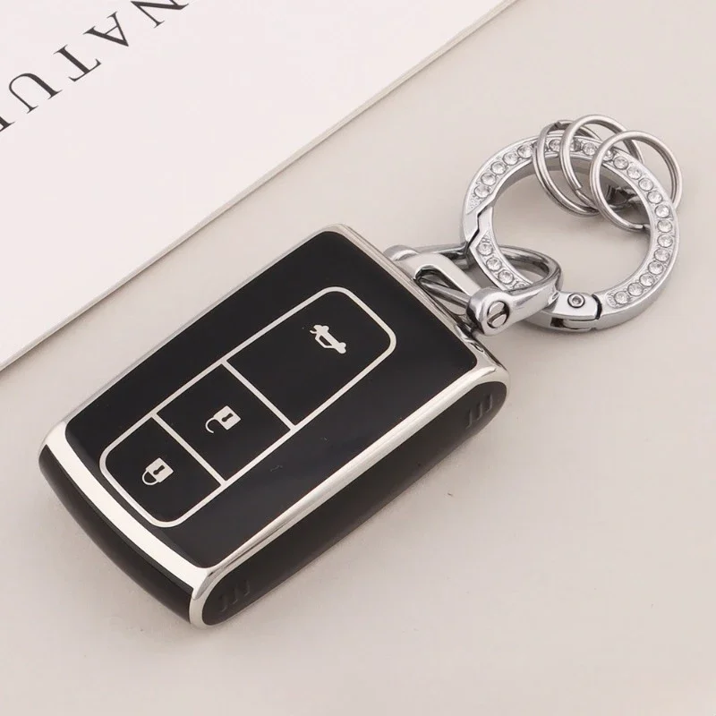 Чехол для автомобильного ключа из ТПУ Toyota Crown 2008 Prius 2004 2005 2006 2007 2009 2010 поколение 2