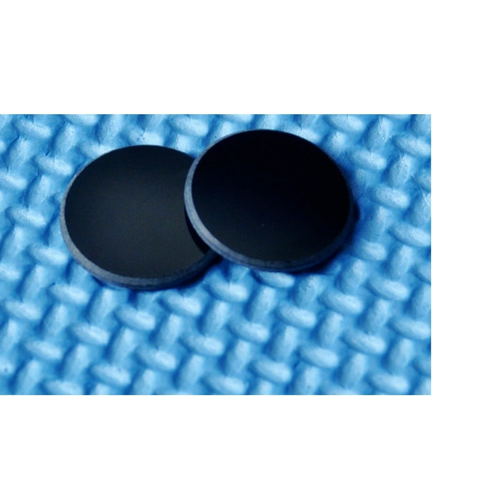 Линза-фильтр 27 мм из черного стекла 2 шт. 808nm-1064 нм ИК-лазеры на расстоянии 400-750