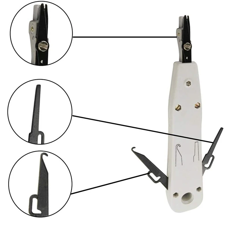 Новый профессиональный ударный инструмент IDC RJ45 RJ11 Cat5e Cat6 сетевой