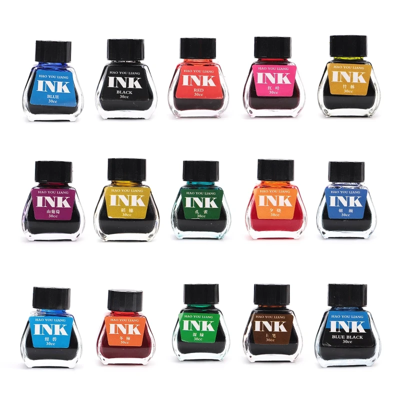 

30ml Calligraphy Ink Bottle Fountain Pen Ink Bottle for Student Kid Writing