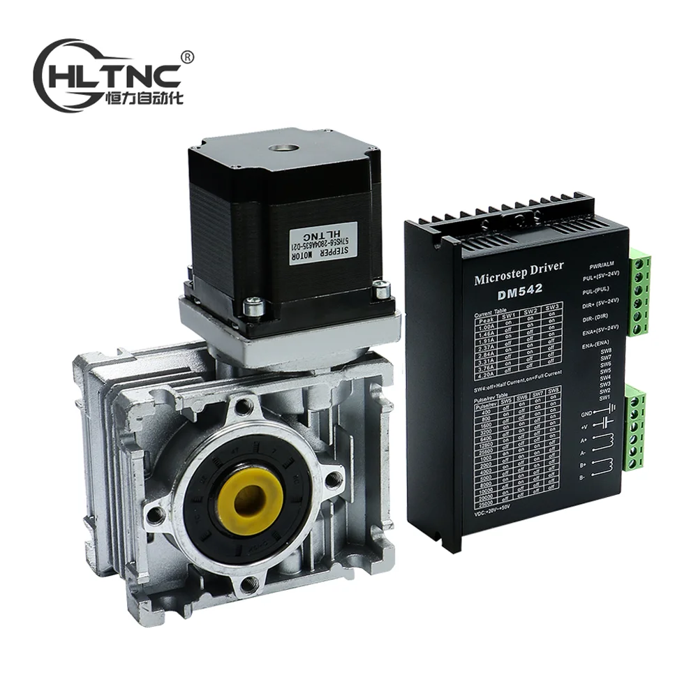 

Шаговый двигатель HLTNC 57HS56 с редуктором RV030