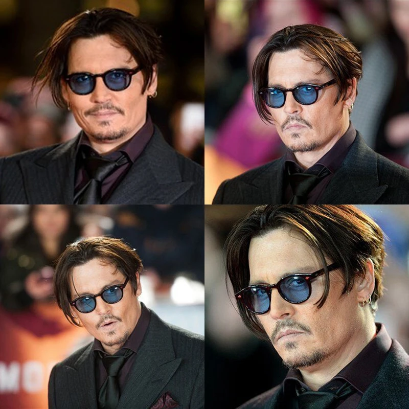 Солнцезащитные очки для мужчин Johnny Depp Lemtosh поляризационные солнцезащитные
