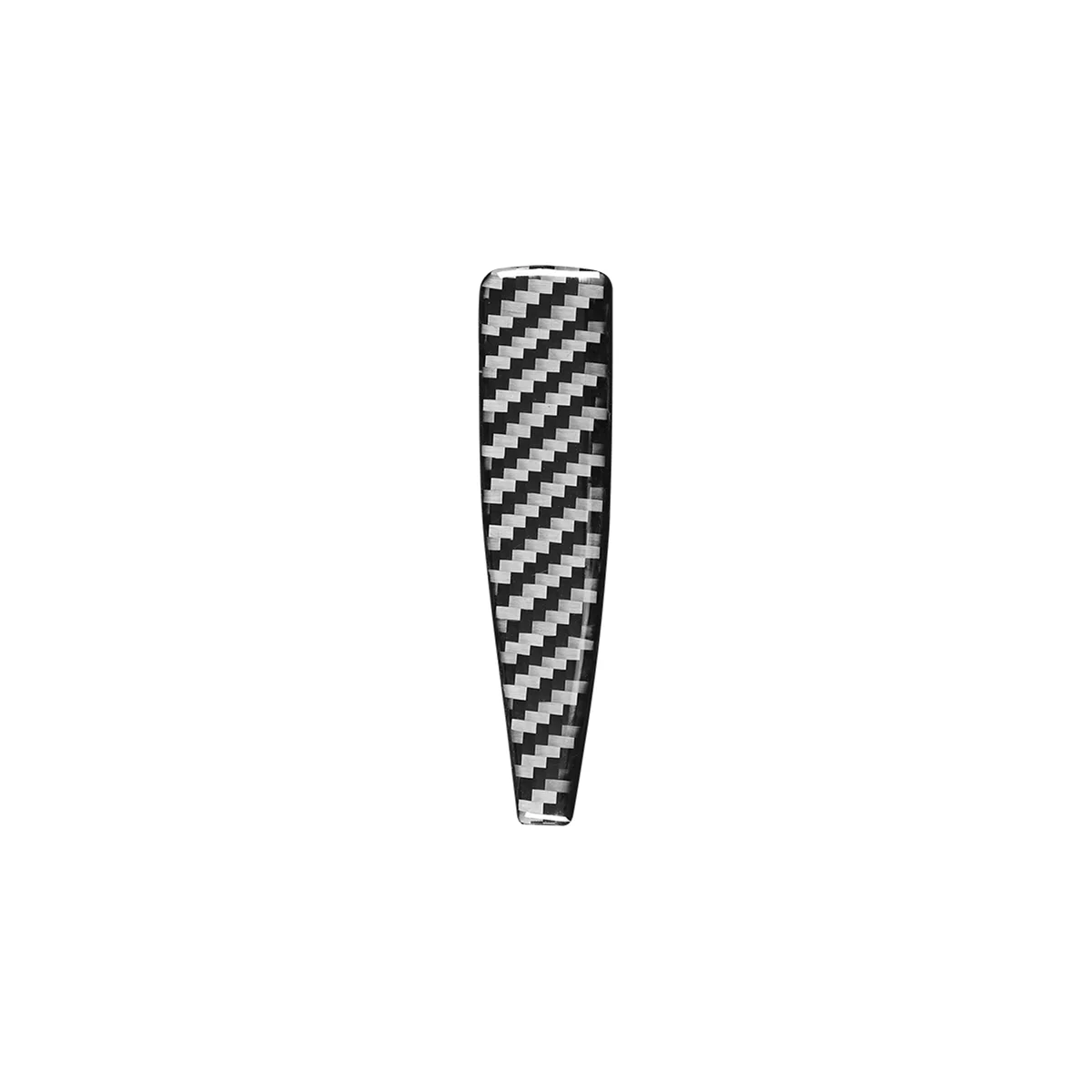 

Gear Shift Knob Head Cover Decorative Trim Stickers Carbon Fiber fo