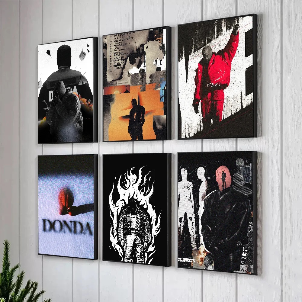 Канье Уэст Донда печать плакатов фестиваль произведений искусства спальня клуб