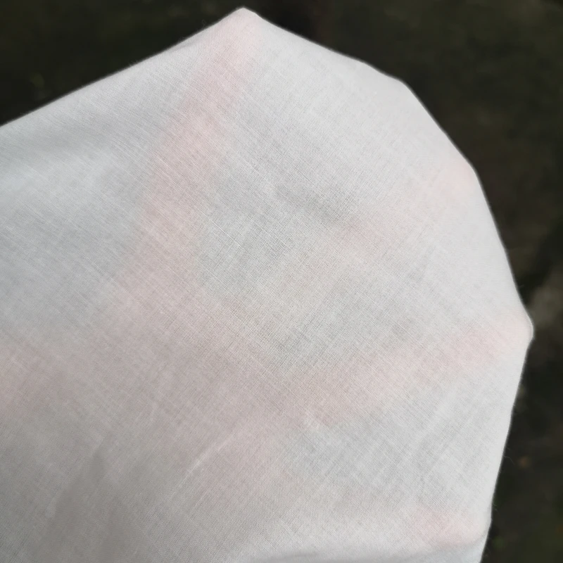 Cotton Hanfu Petticoat Mori Literary White Half Slips Bottoming Skirt Lace Stitching Single Layer Anti Static Under Dress A Line