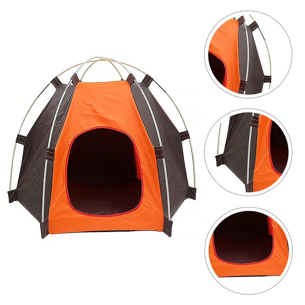 

Small Medium Dogs Outdoor Pet Tent Travel Beach Canopy Cat Teepee Bed Portable House
