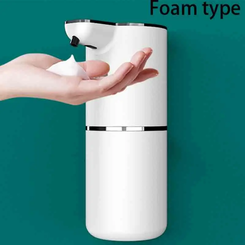 

Автоматический Дозатор Для Пенного Мыла На 360 Мл, Перезаряжаемый Через USB, С Сенсорным Управлением, Водонепроницаемый