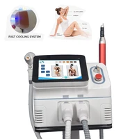 2 in 1 leather second laser tattoo disassembly machine 1200w diode laser 808 755 1064nm permanent hair removal equipment salon