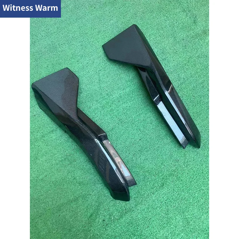 Кованое углеродное волокно Автомобильный задний угол обмотки сплиттер для BMW M3 M4