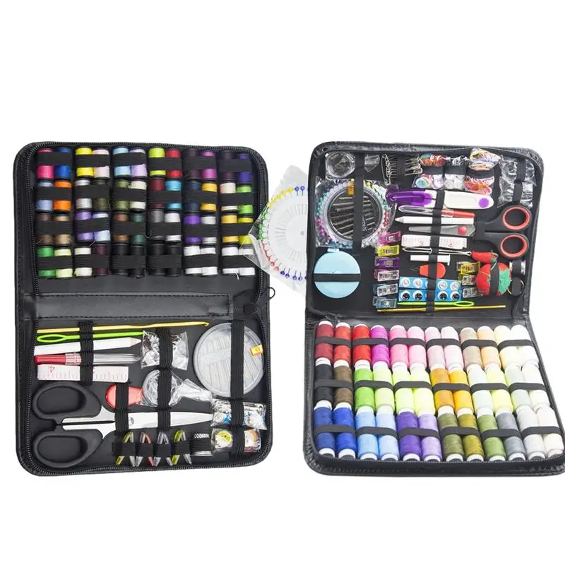 

Швейный набор с искусственной кожей, аксессуары для рукоделия, для чемоданов и портфелей