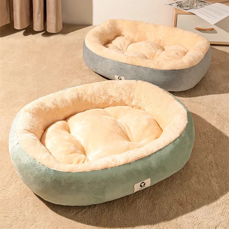 Зимняя теплая питомник для кошек четырехсезонный универсальный овальный уютный