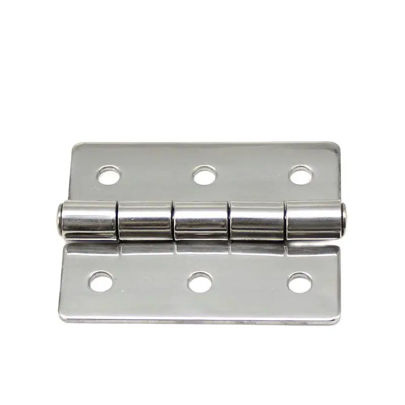 

Polished Stainless Steel Hinge Not Sink Hole Fixed Wooden Desk Mesa Rable Frame Sheet