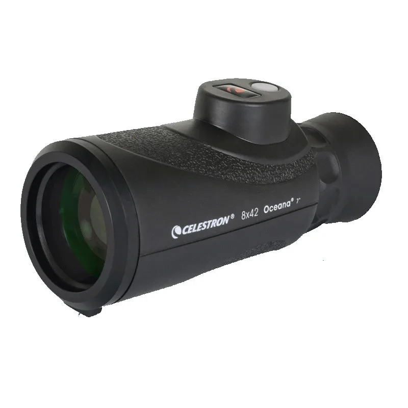 

Celestron 8x42 HD Monocular Telescope Built-in Compass Rangefinder Fully Multi-coating BAK4 Prism Waterproof Hunting