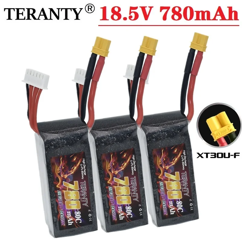 

TREANTY 5S 18,5 V 80C 780mAh MAX 160C Lipo аккумулятор для Lizard95 FPV Racer Racing Multirotor Quadcopter детали с разъемом XT30