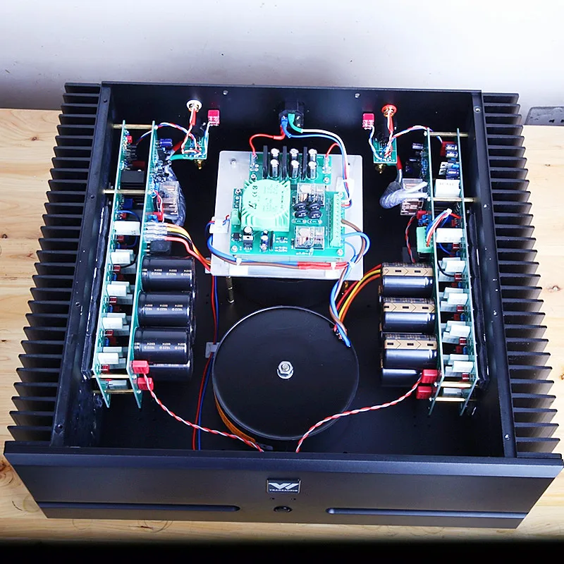 

Hifi Amp Balanced Version 2.0 Channel Pure Power Amplifier Burmester 909 Circuit 180w*2/8 Ohm 360wx2/4 Ohm