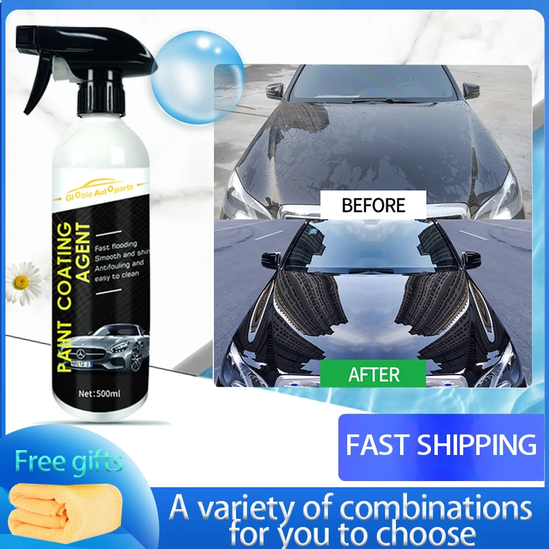 Car Ceramic Coating  liquid glass for auto car wax paint car polish cleaning spray paint polish for plastic ceramic for car