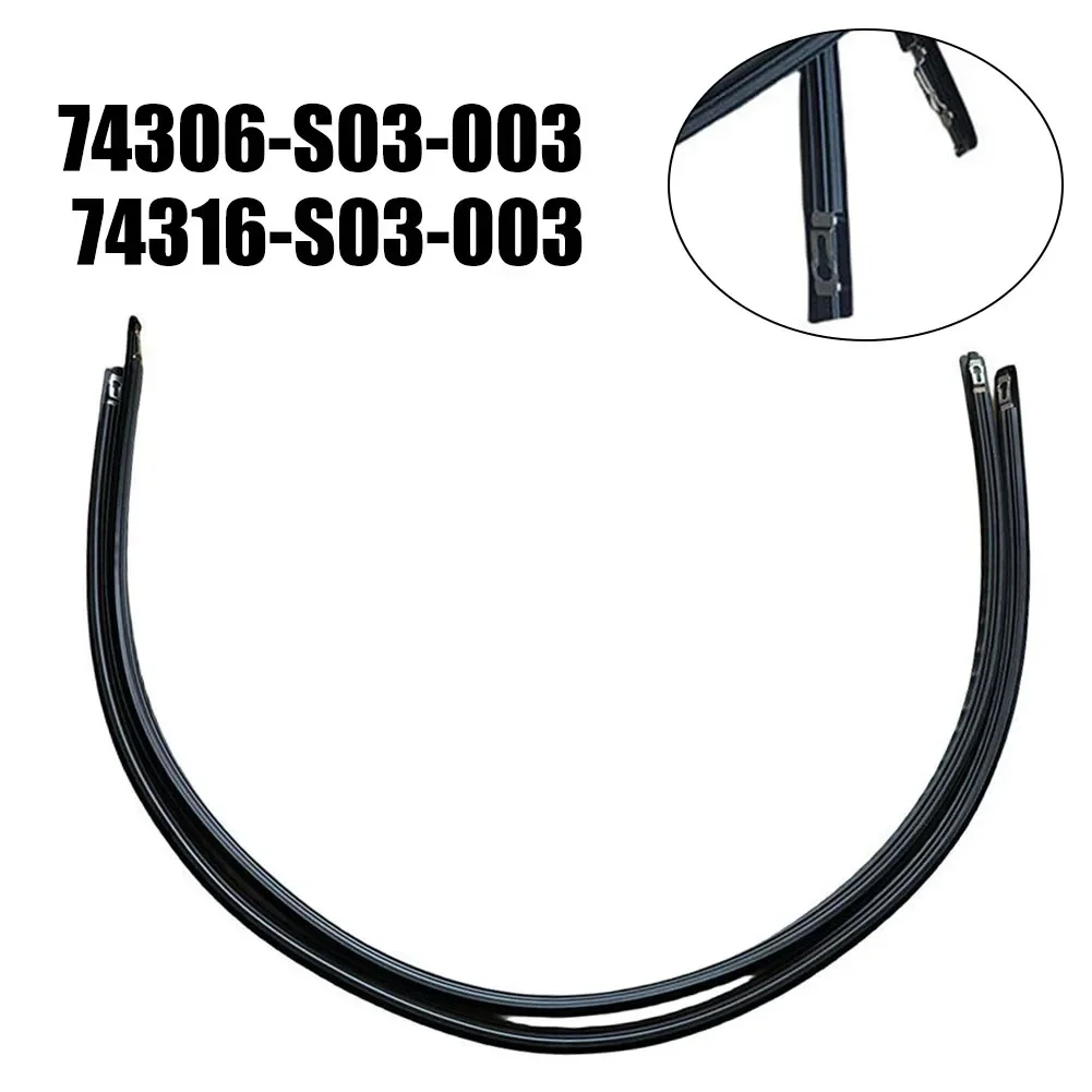 2 шт./набор автомобильные боковые молдинги на крыше для Honda Civic EK4 EK9 96-00 3 двери