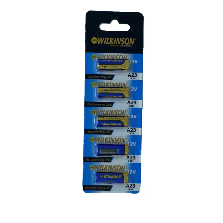 

Щелочная батарея WILKINSON 23A V23GA MN21 12 В, батарея с затвором, качественный посылка, длительный срок службы Av, кемпинг, дом, школа, машина