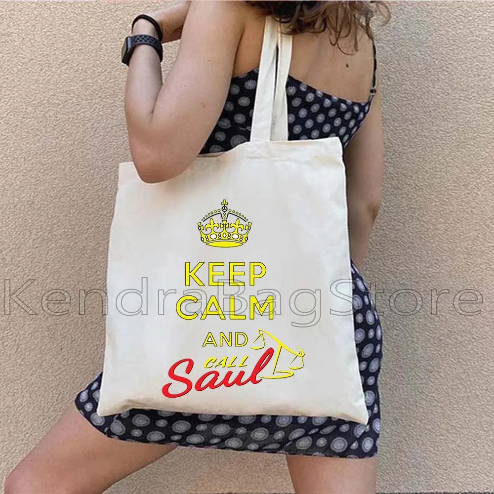 Забавная сумка Better Call Saul Goodman в стиле ретро классическая холщовая на плечо 90-х для