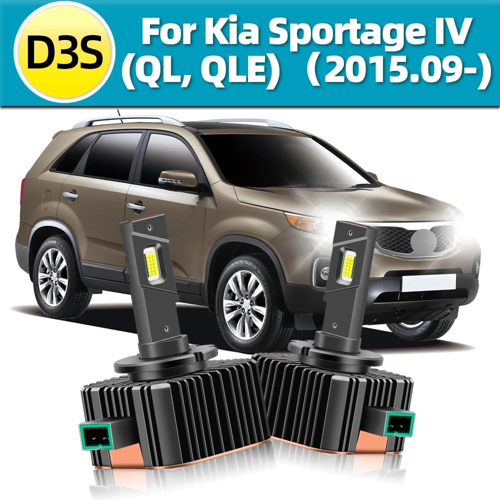 Roadsun D3S 35000LM 110 Вт светодиодные лампы для автомобильных фар 12В Kia Sportage IV (QL QLE) 2016 2017
