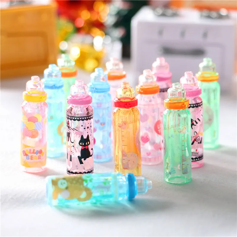 

Cute New1:12 Miniature Dollhouse Supermarket Food Snacks Mini Cake Wine Drink for Blyth Barbies BJD Doll Kitchen Accessories