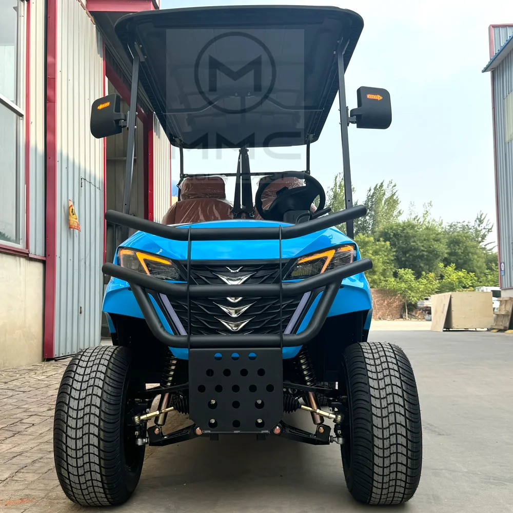 Новинка 2024 мощный бренд 4-х колесный клубный автомобиль 7000 Вт тележка для гольфа с