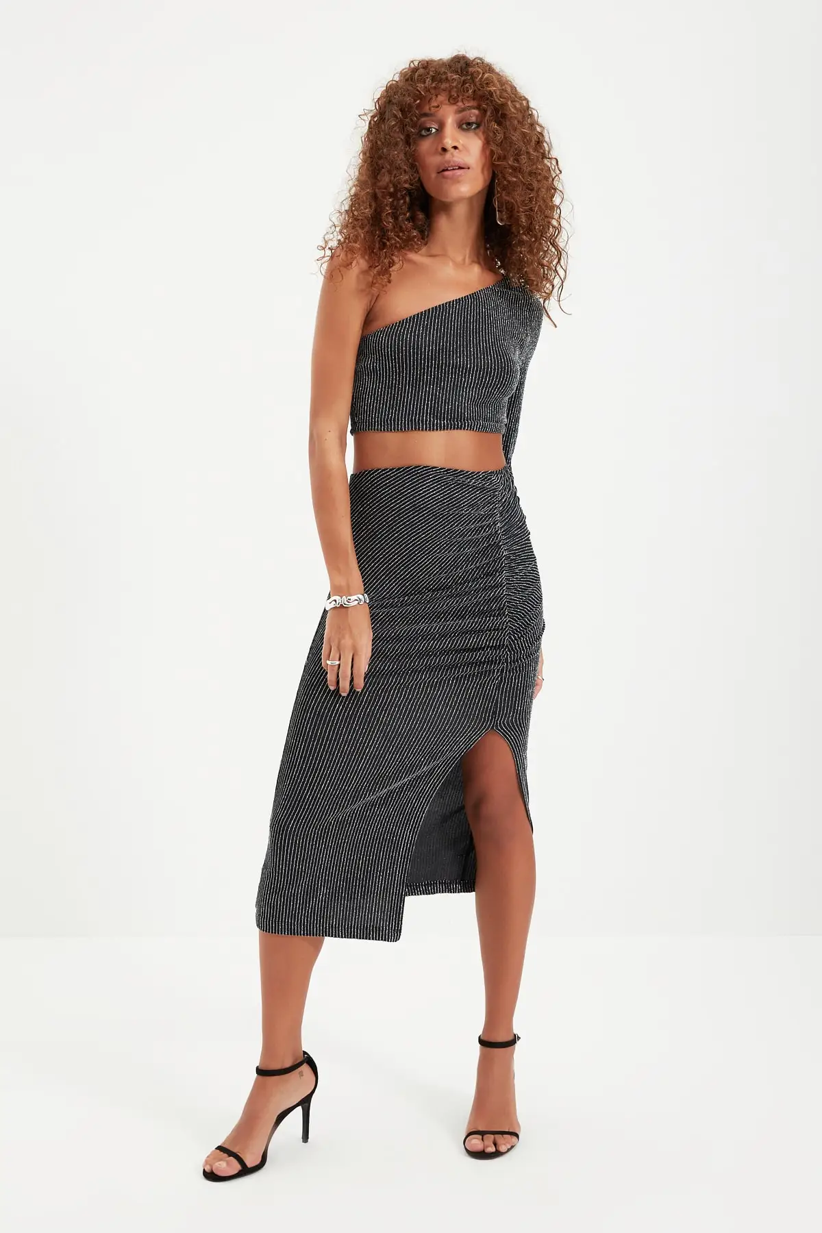 

Trendyol Silvery Bottom-Top Suit TPRAW22AU0247