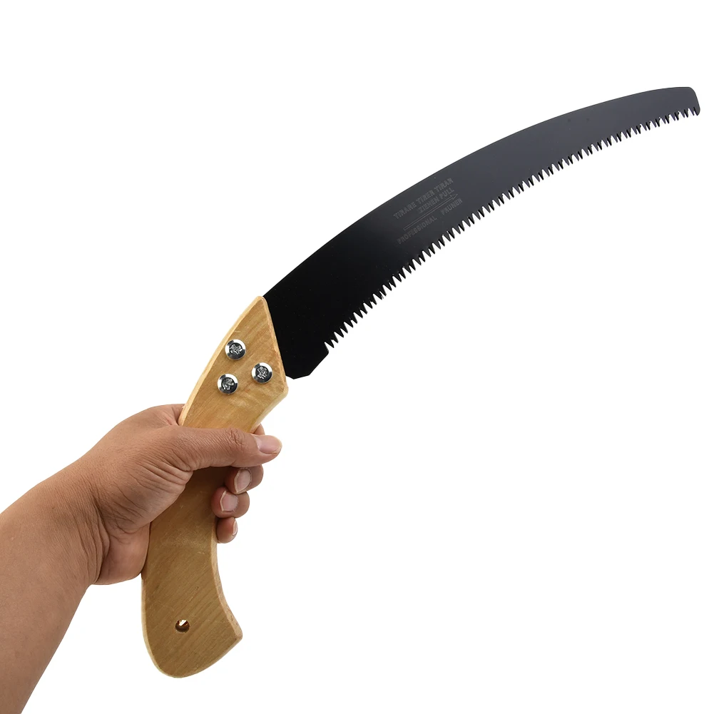 

Ручная пила 350 мм с 3 режущими кромками, лезвие для обрезки деревьев, триммер для резки фруктовых деревьев, садовые свойства, уличные инструменты