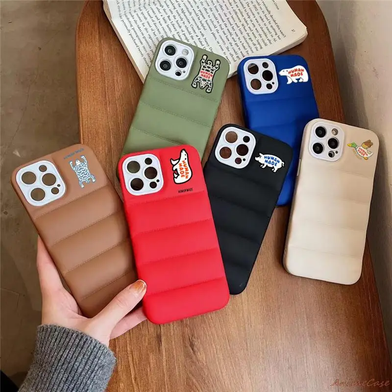 Японский человеческий пуховик NIGO чехол для телефона iPhone 7 8 Plus 11 12 13 Pro X XS Max XR